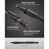 imageNicpro 09 Metal Mechanical Pencil Set with Case 3PCS Hevey Duty MP2000 Lead Pencil With 6 Tube HB Lead Refills 09mm Erasers Weatherproof Barrel for Outdoor Writing Drafting Drawing Sketching05mm