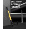 imageNicpro 13 mm Mechanical Pencils Set with Lead Refill Black ampamp Colors Eraser  Orange Weatherproof Metal Heavy Duty Carpenter Pencil for Outdoor Marking Drafting Drawing Sketching Woodworking in CaseYellow