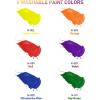 imageNicpro 14 Colors Large Washable Paint Set 338 oz 1000ml Acrylic Bulk Paint Supplies Non Toxic Children Tempera Paint for Art Craft DIY Poster ampamp Finger Paint School HomeClassroom6 Colors