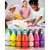 imageNicpro 14 Colors Large Washable Paint Set 338 oz 1000ml Acrylic Bulk Paint Supplies Non Toxic Children Tempera Paint for Art Craft DIY Poster ampamp Finger Paint School HomeClassroom14 Colors