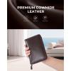 imageNicpro 17PCS Metal 2mm Mechanical Pencil Set in Leather Case 5 PCS 20 mm Lead Pencil Holders 4B 2B HB 2H 4H 6 Tube Black Colored Lead Refills Erasers Sharpener For Art Drafting Sketching Drawing17PCS