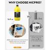 imageNicpro 18 Colors Permanent Fabric Paint 845 oz 250 ml Soft Fabric Paint for Clothes NonToxic Textile Paint for Fabric DIY Crafts Tshirts Shoes Jeans Bags Canvas for Kid Adult with Color Wheel14 Colors