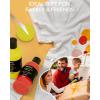 imageNicpro 18 Colors Permanent Fabric Paint 845 oz 250 ml Soft Fabric Paint for Clothes NonToxic Textile Paint for Fabric DIY Crafts Tshirts Shoes Jeans Bags Canvas for Kid Adult with Color Wheel18 Colors