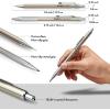 imageNicpro 20PCS Metal Mechanical Pencil Set in Leather Case 03 ampamp 05 ampamp 07 ampamp 09 mm ampamp 2mm Lead Pencil Holders 4B 2B HB 2H Lead Refills Black ampamp Colors Erasers For Art Drafting Sketching DrawingGold