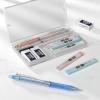 imageNicpro 23PCS Pastel Mechanical Pencil 05 ampamp 07 mm with Case for School with 12 tubes HB Lead Refills 3 Erasers 9 Eraser Refills For Student Writing Drawing Sketching Blue ampamp Pink ampamp White Colors05 mm