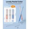 imageNicpro 23PCS Pastel Mechanical Pencil 05 ampamp 07 mm with Case for School with 12 tubes HB Lead Refills 3 Erasers 9 Eraser Refills For Student Writing Drawing Sketching Blue ampamp Pink ampamp White Colors25 Piece Set