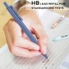 imageNicpro 26 PCS Pastel Mechanical Pencil 05 mm ampamp 07 mm with Bag for School with 6 Tubes HB Lead Refills 18 Pcs Eraser Refills For Student Writing Drawing Sketching