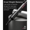 imageNicpro 35PCS Art Mechanical Pencil Set Metal Drafting Pencil 05 07 0913 mm ampamp 2mm with 21 Tube Lead Refills6B 4B 2B HB 2H 4H Colors Weatherproof Barrel for Outdoor Writing Drawing Sketching1 Count Pack of 6