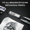 imageNicpro 600 PCS Lead Refills 05mm HB 2 Break Resistant Mechanical Pencil Refills 05 mm 60 Pack Per Tube 10 Tubes60 Count Pack of 10