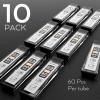 imageNicpro 600 PCS Lead Refills 05mm HB 2 Break Resistant Mechanical Pencil Refills 05 mm 60 Pack Per Tube 10 Tubes60 Count Pack of 10