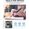 imageNicpro 6PCS Art Mechanical Pencil Set 3PCS Metal Drafting Pencil 05 mm ampamp 07 mm ampamp 09 mm ampamp 3PCS 2mm Graphite Lead Holder 2B HB 2H For Writing Sketching Drawing With Lead Refills CaseSilver