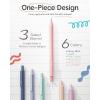 imageNicpro 6PCS Pastel Mechanical Pencil Set with Case Cute Drafting Pencils 05mm ampamp 07mm with 6 Tubes HB Lead Refills Erasers Eraser Refills Aesthetic School Supplies for Girls Drawing Sketching05mm  07mm