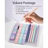 imageNicpro 6PCS Pastel Mechanical Pencil Set with Case Cute Drafting Pencils 05mm ampamp 07mm with 6 Tubes HB Lead Refills Erasers Eraser Refills Aesthetic School Supplies for Girls Drawing Sketching05mm  07mm  09mm
