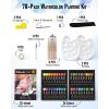 imageNicpro 78PCS Watercolor Paint Set for Adults Kid Beginner ampamp Artists 36 Tubes Water Color Paint Set with 25 Watercolor Paper 8 Squirrel Paint Brushes Palettes Color Wheel Art Painting Supplies
