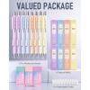 imageNicpro 8 Pack 05mm Pastel Mechanical Pencil Set Fast Click Aesthetic Lead Drafting Pencils 05 mm with 480PCS HB Lead Refills 3 Erasers for Artist School Student Writing Drawing Sketching with Case8PCS07mm