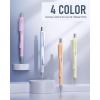 imageNicpro 8 Pack 05mm Pastel Mechanical Pencil Set Fast Click Aesthetic Lead Drafting Pencils 05 mm with 480PCS HB Lead Refills 3 Erasers for Artist School Student Writing Drawing Sketching with Case8PCS07mm