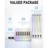 imageNicpro 8 Pack 05mm Pastel Mechanical Pencil Set Fast Click Aesthetic Lead Drafting Pencils 05 mm with 480PCS HB Lead Refills 3 Erasers for Artist School Student Writing Drawing Sketching with Case4PCS05mm