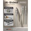 imageNicpro 8 Pack 05mm ampamp 07mm Metal Mechanical Pencil Set Lead Drafting Pencil for Artist Writing Sketching Drawing with 8 Tubes HB Lead Refills 3PCS 4B Eraser 9PCS Eraser Refills  With Case07mm