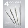 imageNicpro 8 Pack 05mm ampamp 07mm Metal Mechanical Pencil Set Lead Drafting Pencil for Artist Writing Sketching Drawing with 8 Tubes HB Lead Refills 3PCS 4B Eraser 9PCS Eraser Refills  With Case07mm