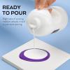 imageNicpro Titanium White Color Acrylic Pour Paint 32 Ounce PreMixed Pouring Paint Supplies with Silicone Pour Oil ampamp Gloves for Canvas Rock Wood Cell Creation Flow DIY Art Painting Ready to Pour32ozwhite