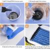 imageNicpro Titanium White Color Acrylic Pour Paint 32 Ounce PreMixed Pouring Paint Supplies with Silicone Pour Oil ampamp Gloves for Canvas Rock Wood Cell Creation Flow DIY Art Painting Ready to Pour32ozblack