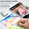 imageNicpro Watercolor Paint Kit Professional Painting Supplies Set 24 Tube Water Color Paints 8 Synthetic Squirrel Brushes 25 Paper Pad Palette Color Wheel for Artists Beginners Kids Adults