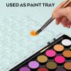 imageNicpro Watercolor Paint Set 48 Water Colors Kit with 8 Painting Brushes Palette Watercolor Pen 25 Art Pad Paper 2 Art Sponges Nontoxic Painting Supplies for Kids Adults Beginners Artists13 Piece Set