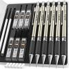 imageNicpro 05 mm Art Mechanical Pencils Set in Gift Case 6 PCS Metal Drafting Pencil 05mm with 6 Tube HB Lead Refills ampamp 18 PCS Eraser Refills for Adults Children Artist Writing Drawing Sketching5 Count Pack of 6