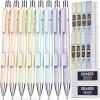 imageNicpro 8 Pack 05mm Pastel Mechanical Pencil Set Fast Click Aesthetic Lead Drafting Pencils 05 mm with 480PCS HB Lead Refills 3 Erasers for Artist School Student Writing Drawing Sketching with Case8PCS05  07mm