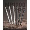 imageNicpro 05 mm Mechanical Pencils Set with Case 3 Metal Artist Pencil With 480PCS HB Lead Refills 3 Erasers9 Eraser Refills For Architect Art Writing Drafting Drawing Engineering Sketching BlackBlackSilver