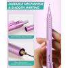 imageNicpro 05 mm Metal Mechanical Pencil Set 3PCS MP1000 Artist Lead Pencils With 480PCS HB 2B Lead Refills Erasers Pastel Aesthetic Mechanical Pencils for School Supplies Writing Drawing Sketching05mm