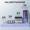 imageNicpro 07 mm Art Mechanical Pencil Set 3 Colors RotateErase ampamp Fast Click Pencils with 6 Tubes Lead Refills 3 Eraser 6 Eraser Refills Storage Case for Drawing Writing Drafting Sketching