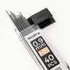 imageNicpro 2 PCS 05 mm Metal Mechanical Pencils Set Drafting Pencil for Artist Writing Sketching Drawing with 4 Tubes HB Lead Refill ampamp Erasers Erasers Refills ampamp Storage Case09 mm