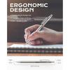 imageNicpro 2 PCS 05 mm Metal Mechanical Pencils Set Drafting Pencil for Artist Writing Sketching Drawing with 4 Tubes HB Lead Refill ampamp Erasers Erasers Refills ampamp Storage Case07 mm
