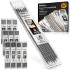 imageNicpro 24 Pieces Carpenter Pencil Lead Refills 28mm Lead Refill for Mechanical Carpenter Pencil Break Resistant 28 mm Leads for Construction Pencils Woodworking Pencil BlackBlack