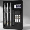 imageNicpro 3 PCS 07 mm Art Mechanical Pencil Set with Case Drafting Pencil 07mm with 3 Tubes HB Lead Refills Eraser for School Supplier Architect Art Writing Drafting Drawing Sketching