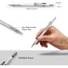 imageNicpro 3 PCS 09 mm Art Mechanical Pencil Set with Case Drafting Pencil 09mm with 3 Tubes HB Lead Refills Eraser for School Supplier Architect Art Writing Drafting Drawing Sketching