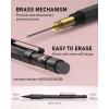 imageNicpro 3 Pack 2mm Mechanical Pencils Set with Case 33 Graphite Lead Refills 4B 2B HB 2H 4H 36 Colored Lead Erasers Weatherproof Metal Barrel Heavy Duty Carpenter Pencil For Drawing Sketching1 Count Pack of 5