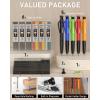 imageNicpro 3 Pack Carpenter Pencil Set with Sharpener ampamp Finger Grip Mechanical Woodworking Pencils with 39 Refills Red Black Yellow Deep Hole Marker Heavy Duty Construction Pencils  With Case5 PACK