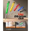 imageNicpro 3 Pack Carpenter Pencil with Sharpener ampamp Holder Mechanical Carpenter Pencils with 39 Refills Red Black Yellow Heavy Duty Construction Pencils Woodworking Pencils for Contractor Architect5 Pack