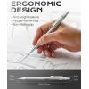 imageNicpro 37PCS Metal Mechanical Pencil Set 8PCS Lead Drafting Pencil 05 07 09 mm ampamp 2mm Lead Pencil Holder For Sketching Drawing With 20 Tube 6B 4B 2B HB 2H 4H ColorsLead Refill Eraser With Case