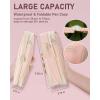 imageNicpro 47PCS Aesthetic School Supplies in Big Capacity Pen Case Cute Pastel Mechanical Pencils 05 07 09 ampamp 2mm Lead Holder with 25 Tube Lead Refills 4B 2B HB 2H Color Erasers for Student Writing
