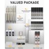 imageNicpro 6PCS Metal Mechanical Pencil Set Full Copper Drafting Pencil 03 05 07 09 mm ampamp 2PCS 2mm Graphite Lead Holder4B 2B HB 2H For Art Sketching Drawing With Lead Refills Eraser CaseChampagne 34
