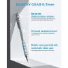 imageNicpro Blocky Gear 09 mm Mechanical Pencils Set in Case Metal Pencil with 09mm HB Lead Refills Eraser for Professional ampamp Adult Art Writing Drafting Drawing07mm