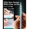 imageNicpro Blocky Gear 2mm Mechanical Pencils in Case Metal Drafting Lead Holder with 6 Tubes 2mm Lead Refill HB 2B 2H 4B 4H ampamp Colors Sharpeners Erasers for Artist Carpenter Writing Drawing Sketching1 Pack