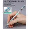 imageNicpro Blocky Gear Art Mechanical Pencil Set with Case 36PCS Metal Mechanical Pencils 05 07 09mm ampamp 2mm Lead Holder for Drawing Sketching with 20 Tubes 6B 4B 2B HB 2H 4H Colors Lead Refills6 PACK