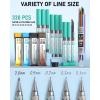 imageNicpro Blocky Gear Metal Mechanical Pencil Set with Leather Case 40PCS Art Drafting Pencil 05 07 09 ampamp 2mm Lead Pencil with 352PCS HB 2H 4H 2B 4B 6B Color Lead Refills for Sketching Drawing29 PCS