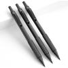 imageNicpro Metal 20 Mechanical Pencil Set with Case 3 PCS Drafting Lead Holder with 10 Tubes 2mm Graphite Lead RefillHB 2H 4H 2B 4B ampampColors Sharpeners Erasers for Artist Writing Drawing SketchingBlack