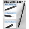 imageNicpro Metal 20 Mechanical Pencil Set with Case 3 PCS Drafting Lead Holder with 10 Tubes 2mm Graphite Lead RefillHB 2H 4H 2B 4B ampampColors Sharpeners Erasers for Artist Writing Drawing SketchingBlack