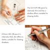 imageNicpro Metal Mechanical Pencil Set 5 PCS Art Drafting Pencils 03 05 07 09 mm ampamp 2mm Graphite Lead Holder For Sketching Drawing With 9 Tubes 4B 2B HB 2H Colors Lead Refills Erasers CaseSilver